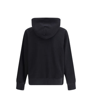 Sacai Black Cotton Sweatshirt