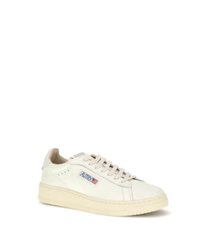 Autry White Rubber Low Top Sneakers