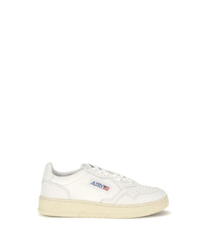 Autry White Rubber Low Top Sneakers