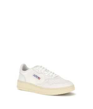 Autry White Rubber Low Top Sneakers
