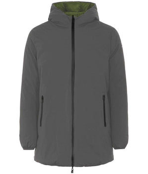 Suns Gray Polyester Jackets & Coat