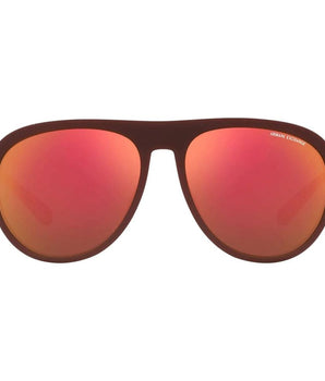 Armani Exchange Brown Acetate Sunglasses
