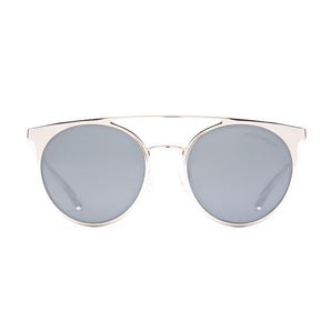 Emporio Armani Gray Metal Sunglasses