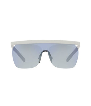 Giorgio Armani White Acetate Sunglasses