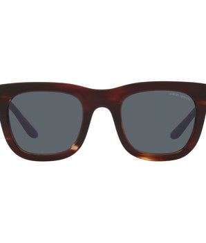 Giorgio Armani Brown Acetate Sunglasses