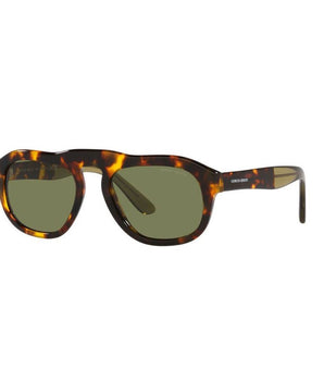 Giorgio Armani Brown Acetate Sunglasses