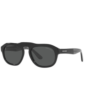 Giorgio Armani Black Acetate Sunglasses