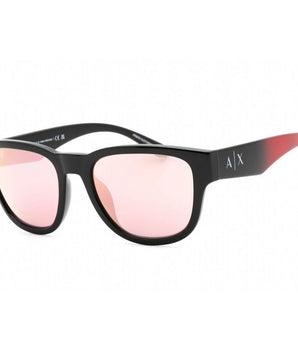 Armani Exchange Black Resin Sunglasses