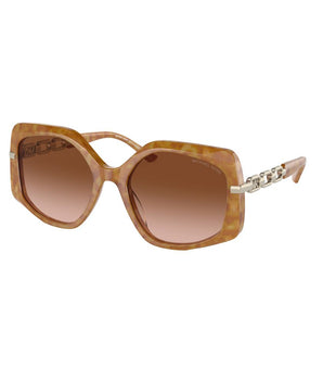 Michael Kors Brown Acetate Sunglasses