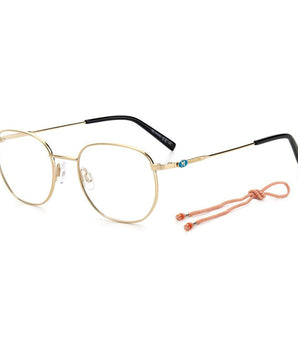 M Missoni Gold Metal Glasses (Frames)