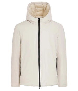 Suns White Polyester Jackets & Coat