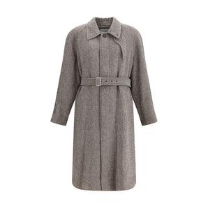 Ferragamo Beige Wool Coat