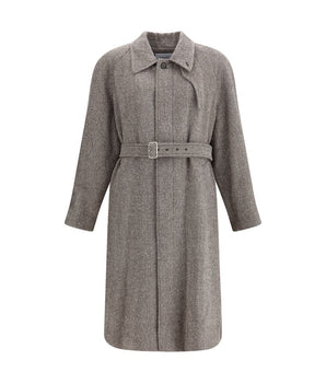 Ferragamo Beige Wool Coat