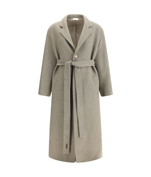 Fear Of God Brown Wool Coat