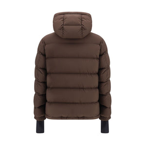 Moncler Grenoble Brown Polyamide Shell Jacket