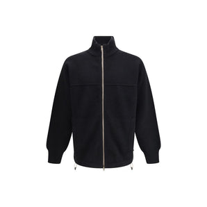 GR10K Black Wool Coat