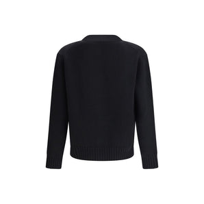Moncler Black Fleece Wool Cardigan