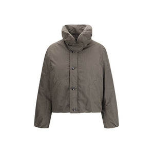 Lemaire Brown Polyamide Coat