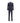 Prada Blue Fleece Wool Two-Piece Suit