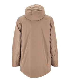 Suns Beige Polyester Jackets & Coat