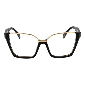 Police Black Cellulose Acetate Glasses (Frames)