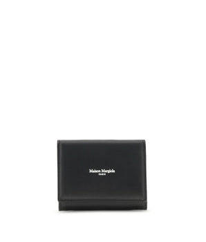 Margiela Black Leather Wallet