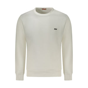 Rifle White Cotton Sweatshirt