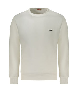 Rifle White Cotton Sweatshirt