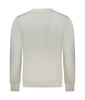 Rifle White Cotton Sweatshirt