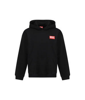Diesel Black Cotton Sweatshirt