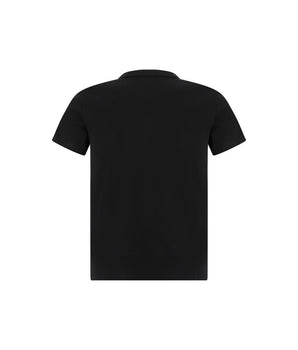 Diesel Black Cotton T-Shirt