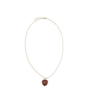 Valentino Garavani Red Brass Necklace