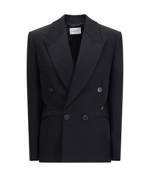 Givenchy Black Wool Coat