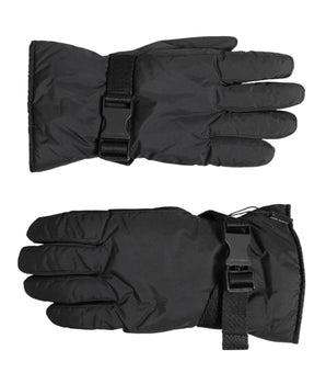Dolce & Gabbana Black Windproof Ski Winter Warm Non Slip Gloves