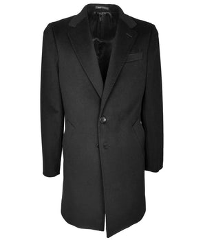 Made in Italy Black Wool Men Jacket