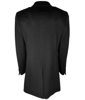 Made in Italy Black Wool Men Jacket