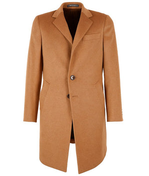 Made in Italy Camel Wool Men's Coat