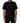 Carhartt Wip Black Linen Collared Short Sleeve Polo Shirt