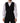 Dolce &amp; Gabbana Black Wool Dress Formal Men Waistcoat Vest