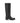 Prada Black Calf Leather Bos Taurus High Heel Boots
