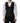 Dolce & Gabbana Black Wool Men Dress Formal Waistcoat Vest