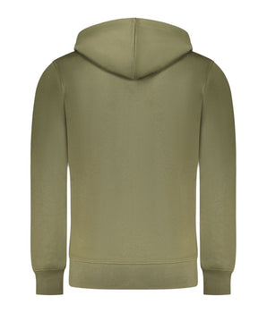 Rifle Green Cotton Men Sweater
