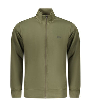 Rifle Green Cotton Men Sweater