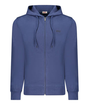 Rifle Blue Cotton Men Sweater