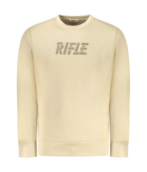 Rifle Beige Cotton Men Sweater