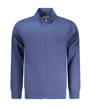 Rifle Blue Cotton Men Sweater