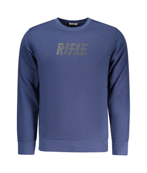 Rifle Blue Cotton Men Sweater