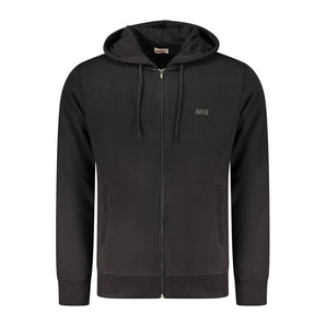 Rifle Black Cotton Men Sweater