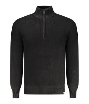 Rifle Black Nylon Men Sweater