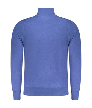 Rifle Blue Wool Men Sweater